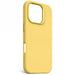 Decoded AntiMicrobial Silicone Backcover with MagSafe for iPhone 16 Pro - Yellow - Cell phone cases