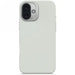 Decoded AntiMicrobial Silicone Backcover with MagSafe for iPhone 16 Plus - Gray - Cell phone cases