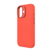 Decoded AntiMicrobial Silicone Stacks Backcover with MagSafe for iPhone 16 - Orange - Cell phone cases