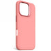 Decoded AntiMicrobial Silicone Stacks Backcover with MagSafe for iPhone 16 Pro - Pink - Cell phone cases