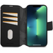 Decoded Detachable Wallet Case Leather with MagSafe with Flip for iPhone 14 Pro Max - Black - Cell phone cases