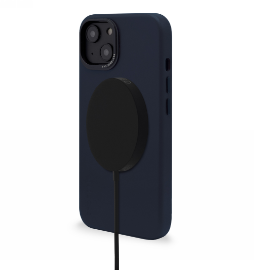Decoded Leather Case with MagSafe for iPhone 14 Plus - navy blue - Cell phone cases and covers<<<HurtelXML