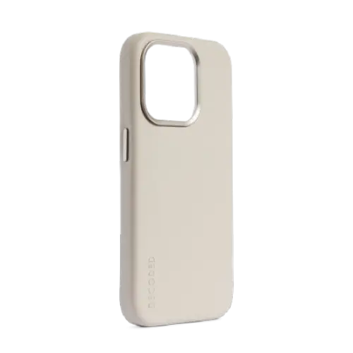 Decoded Leather Case leather with MagSafe for iPhone 15 Pro - beige - Cell phone cases and covers<<<HurtelXML