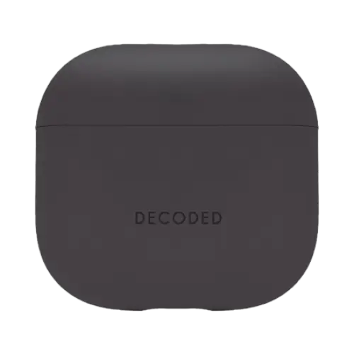 Decoded Silicone Aircase for AirPods 4 - graphite - Cell phone cases and covers<<<HurtelXML