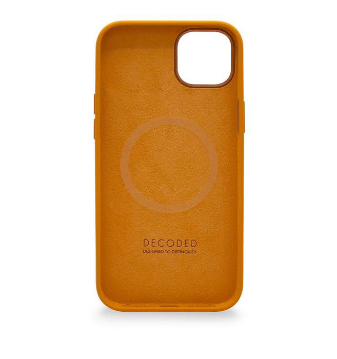 Decoded Silicone Case with MagSafe for iPhone 14 Plus - orange - Cell phone cases and covers<<<HurtelXML