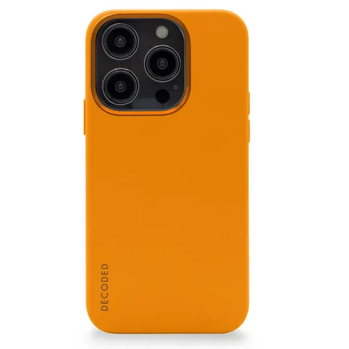 Decoded Silicone Case with MagSafe for iPhone 14 Pro - orange - Cell phone cases and covers<<<HurtelXML