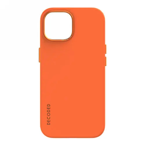 Decoded Silicone Case with MagSafe for iPhone 15 Plus - orange - Cell phone cases and covers<<<HurtelXML