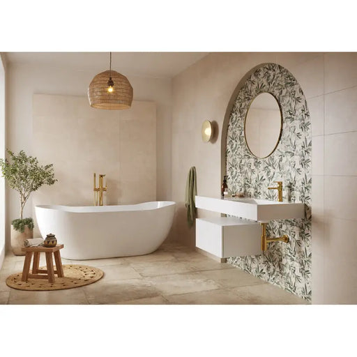 DECOR CERSANIT TOSCANA L.GRAY 28.9X58.9 CM - Стенни плочки и декорация<<<Плочки и лайстни<<<Баня<<<Praktiker&&&Стенни