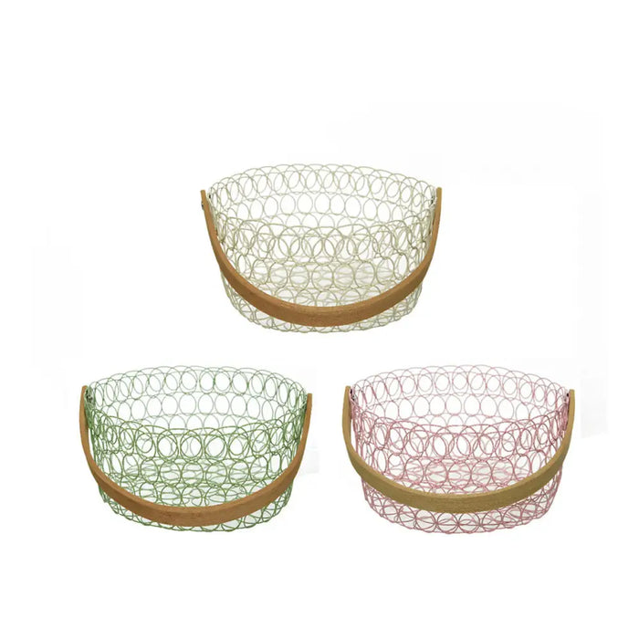 Decorative basket Decoris - Декорация и Осветление<<<Дом Градина<<<BigBuy&&&Други артикули за декорация<<<Декорация и