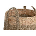 Decorative basket Home ESPRIT Natural Seagrass Natural Fibre Tropical (2 Pieces) - Декорация и Осветление<<<Дом