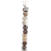 Decorative bauble Gift Decor White Brown Black 6 x 65 x 6 cm Natural (24 Units) - Декорация и Осветление<<<Дом