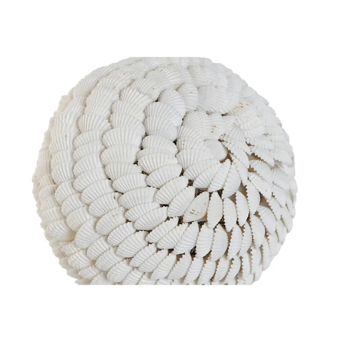 Decorative bauble Home ESPRIT White 12 x 12 x 12 cm - Декорация и Осветление<<<Дом Градина<<<BigBuy&&&Други артикули за