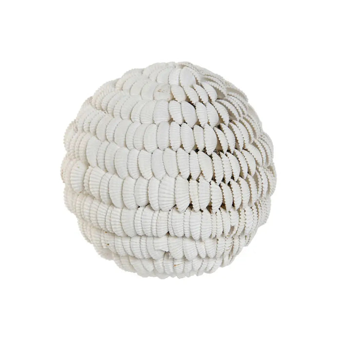 Decorative bauble Home ESPRIT White 12 x 12 x 12 cm - Декорация и Осветление<<<Дом Градина<<<BigBuy&&&Други артикули за