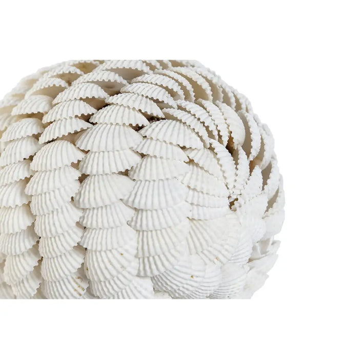 Decorative bauble Home ESPRIT White 9 x 9 x 9 cm - Декорация и Осветление<<<Дом Градина<<<BigBuy&&&Други артикули за