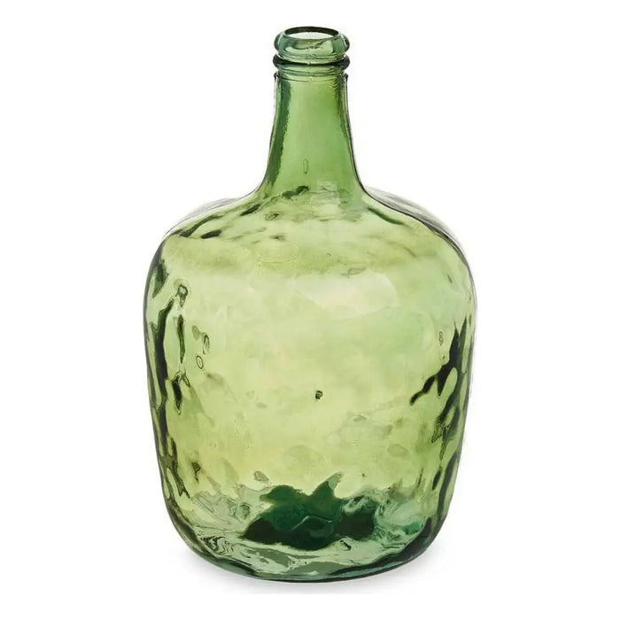 Decorative bottle Gift Decor Green Smooth 8 L 22 x 37,5 x 22 cm Decoration (2 Units) - Декорация и Осветление<<<Дом