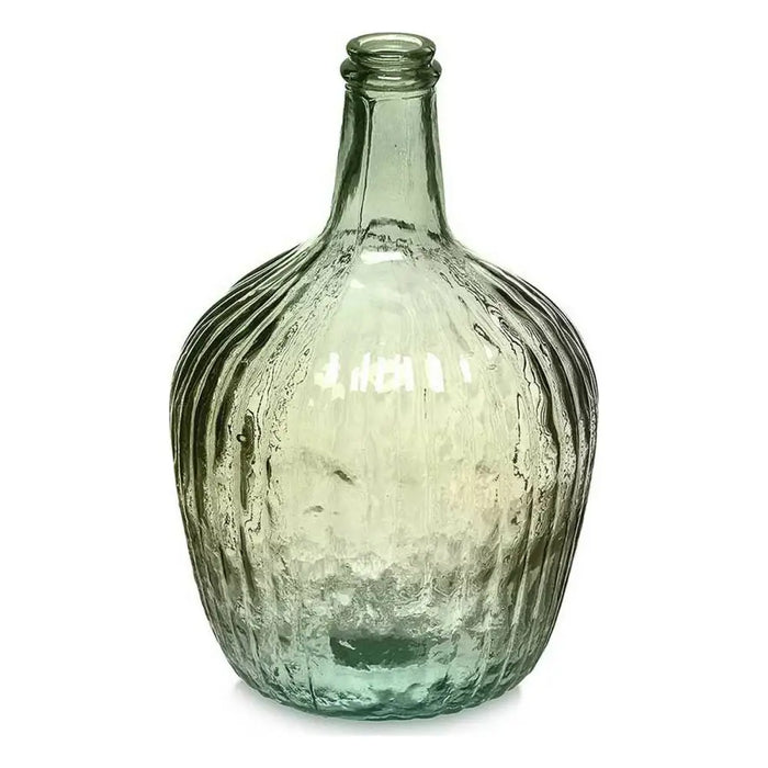 Decorative bottle Gift Decor Green Stripes 4 L 17 x 29 x 17 cm Decoration (4 Units) - Декорация и Осветление<<<Дом