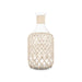 Decorative bottle Gift Decor White Transparent 18 x 38 cm 18 x 38 x 18 cm Decorative (4 Units) - Декорация и