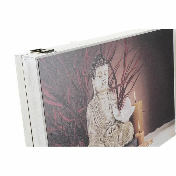 Decorative box DKD Home Decor Multicolour MDF Wood Buddha Counter (2 Units) - Декорация и Осветление<<<Дом