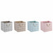 Decorative box DKD Home Decor Polyester EVA (30 x 30 x 30 cm) (4 Units) - Декорация и Осветление<<<Дом