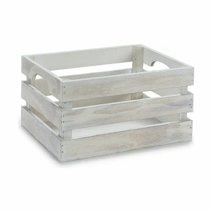 Decorative box Gift Decor White Poplar Aspen wood (24 Units) - Декорация и Осветление<<<Дом Градина<<<BigBuy&&&Други