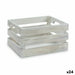 Decorative box Gift Decor White Poplar Aspen wood (24 Units) - Декорация и Осветление<<<Дом Градина<<<BigBuy&&&Други