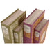 Decorative box Home ESPRIT Green Lilac MDF Wood Floral Tropical (2 Units) - Декорация и Осветление<<<Дом