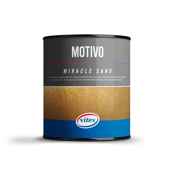 DECORATIVE COATING 905 ML MOTIVO SILVER VITEX - Декоративни покрития<<<Интериорни бои<<<Бои и