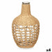 Decorative container Gift Decor Brown Transparent Wood Crystal 17 x 31 x 17 cm 20 x 31 x 20 cm 5,5 x 30 x 5,5 cm (4