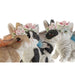 Decorative Figure DKD Home Decor 11 x 13 x 15 cm animals (4 Units) - Декорация и Осветление<<<Дом