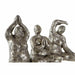 Decorative Figure DKD Home Decor 11 x 22,5 x 17 cm Golden Yoga (3 Units) - Декорация и Осветление<<<Дом