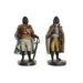 Decorative Figure DKD Home Decor 14 x 12,5 x 31,5 cm Brown Multicolour Colonial Gorilla (2 Units) - Декорация и