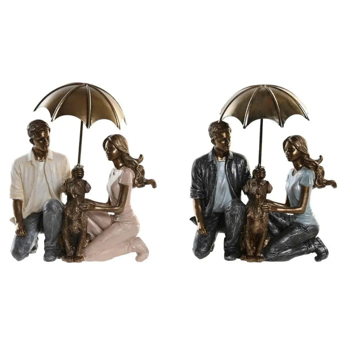 Decorative Figure DKD Home Decor 15,5 x 8,5 x 14,5 cm 15,5 x 8,5 x 19 cm Multicolour Pair (2 Units) - Декорация и