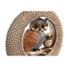 Decorative Figure DKD Home Decor 16,5 x 6 x 25,5 cm Beige Owl Blue Boho (2 Units) - Декорация и Осветление<<<Дом