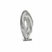 Decorative Figure DKD Home Decor 20 x 9 x 44 cm Abstract Silver Modern - Декорация и Осветление<<<Дом