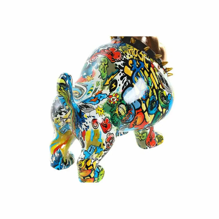 Decorative Figure DKD Home Decor 21 x 16 x 20,5 cm Golden Bulldog Multicolour - Декорация и Осветление<<<Дом