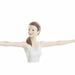 Decorative Figure DKD Home Decor 24 x 6,5 x 19,5 cm Scandi Pink Yoga - Декорация и Осветление<<<Дом