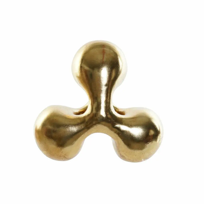 Decorative Figure DKD Home Decor 28,5 x 18 x 26 cm Abstract Golden - Декорация и Осветление<<<Дом