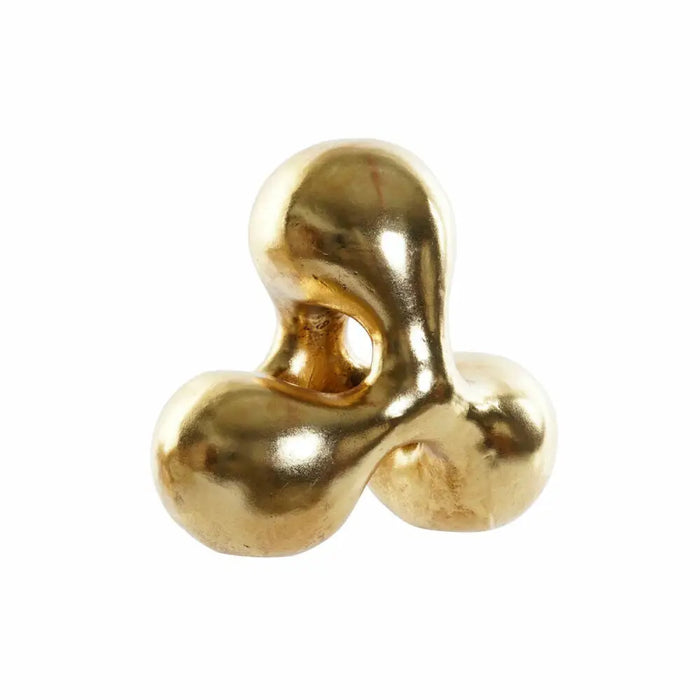 Decorative Figure DKD Home Decor 28,5 x 18 x 26 cm Abstract Golden - Декорация и Осветление<<<Дом