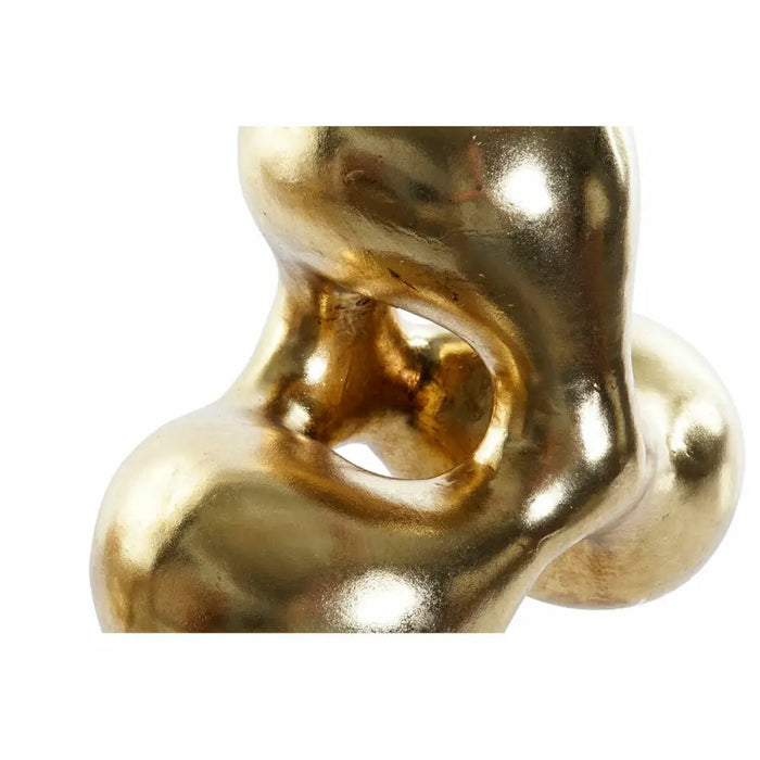 Decorative Figure DKD Home Decor 28,5 x 18 x 26 cm Abstract Golden - Декорация и Осветление<<<Дом