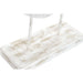 Decorative Figure DKD Home Decor 32,5 x 10 x 47 cm Silver White Ballet Dancer Modern Stripped (2 Units) - Декорация и
