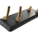 Decorative Figure DKD Home Decor 44,5 x 17 x 65,5 cm Black Golden Dog - Декорация и Осветление<<<Дом