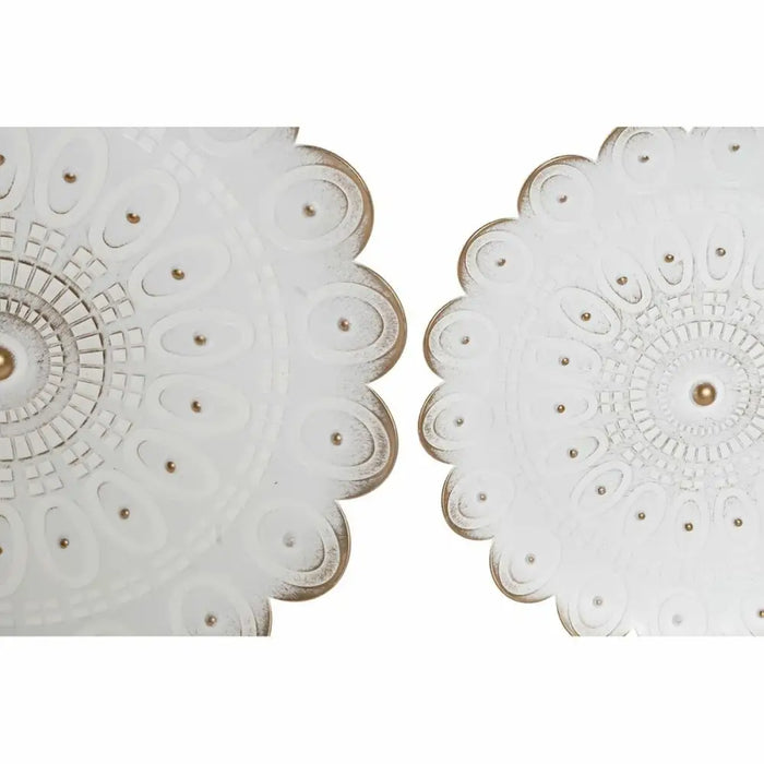 Decorative Figure DKD Home Decor (5 Pieces) (2 Units) Modern (35 x 2 x 35 cm) - Декорация и Осветление<<<Дом