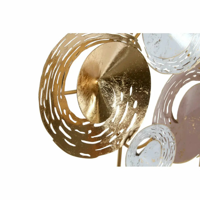 Decorative Figure DKD Home Decor 65,4 x 9 x 51 cm Abstract Blue Golden Brown Modern (2 Units) - Декорация и