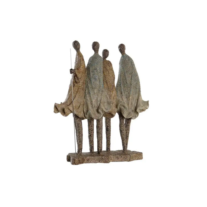 Decorative Figure DKD Home Decor African Woman Resin Multicolour (33,5 x 14,5 x 41 cm) - Декорация и Осветление<<<Дом