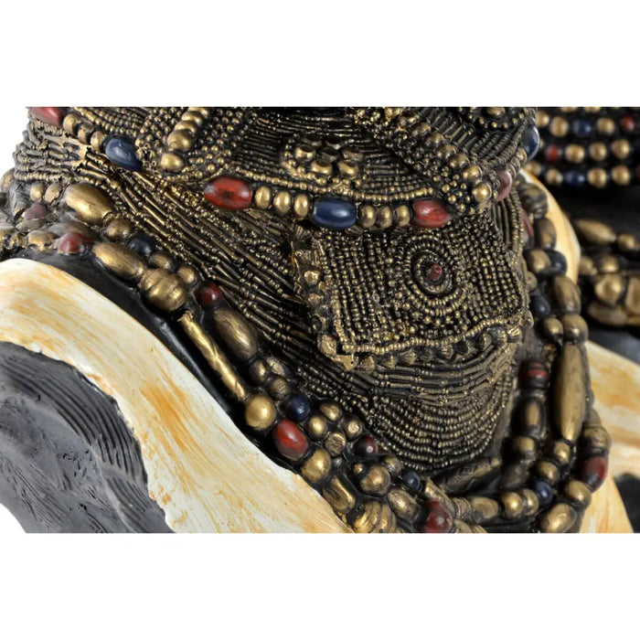 Decorative Figure DKD Home Decor Black Beige Colonial African Woman African Man 26 x 20 x 42 cm (2 Units) - Декорация и