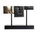 Decorative Figure DKD Home Decor Black Golden Buddha Oriental 22,5 x 8 x 30,7 cm (2 Units) - Декорация и