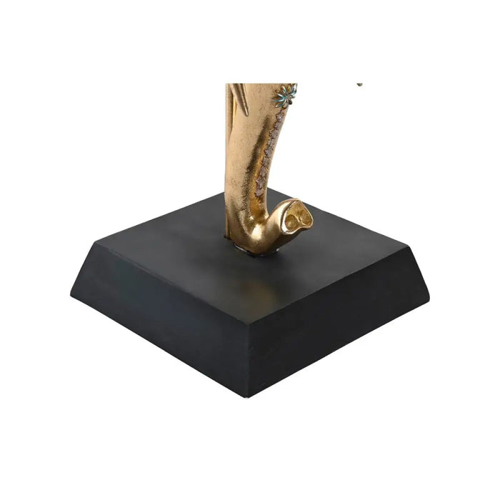 Decorative Figure DKD Home Decor Black Golden Elephant Colonial 43 x 22 x 55,5 cm - Декорация и Осветление<<<Дом