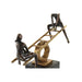 Decorative Figure DKD Home Decor Black Golden Metal Resin Persons Modern (27 x 9 x 27,5 cm) - Декорация и