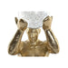 Decorative Figure DKD Home Decor Black Golden Resin Men Modern (17 x 16 x 31,5 cm) - Декорация и Осветление<<<Дом