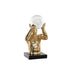 Decorative Figure DKD Home Decor Black Golden Resin Men Modern (17 x 16 x 31,5 cm) - Декорация и Осветление<<<Дом